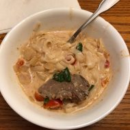 Thai Red Beef Curry with Noodles
