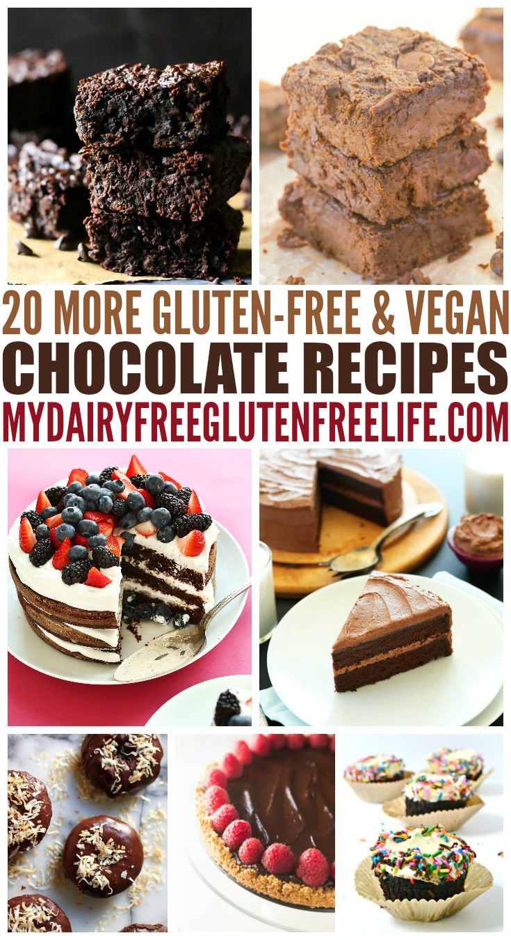 20 MORE Chocolate Recipes, Gluten Free and Vegan