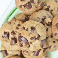 Best Ever Mrs Fields Knock Off Cookie Recipe, Choc Chip vegan & gluten free