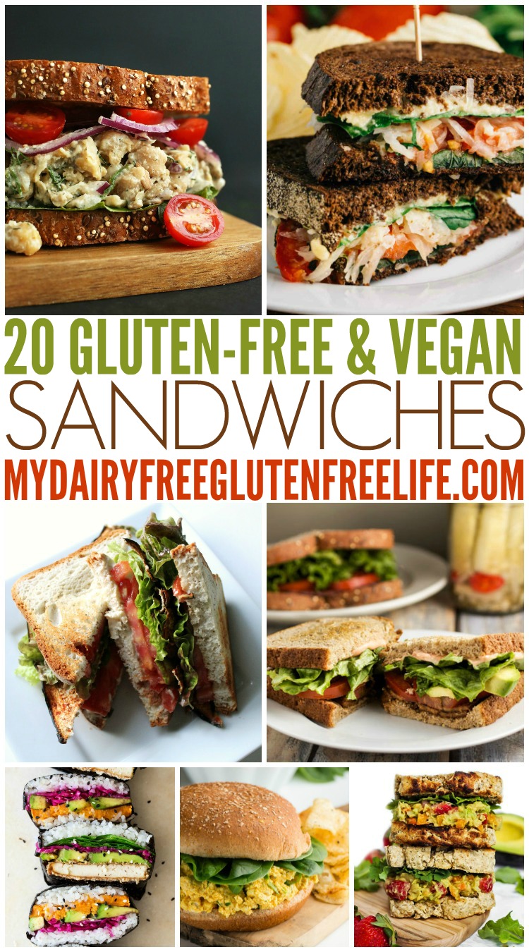 20 Vegan & Gluten Free Sandwiches