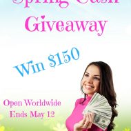 $150 Spring Cash Giveaway