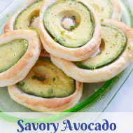 Savory Avocado Pastries