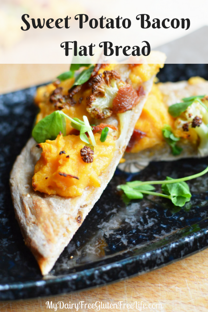 Sweet Potato Bacon Flat Bread