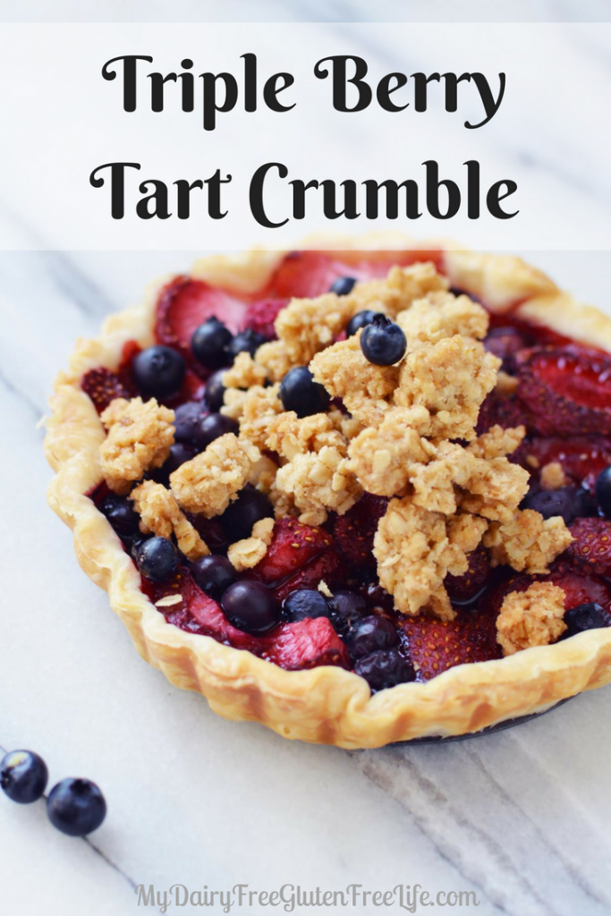 Triple Berry Tart Crumble