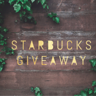 $150 Gift Card Starbucks Giveaway