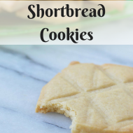 Shortbread Cookies, Vegan and Glutenfree