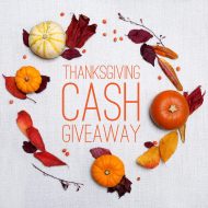 Thanksgiving Cash $300 Giveaway