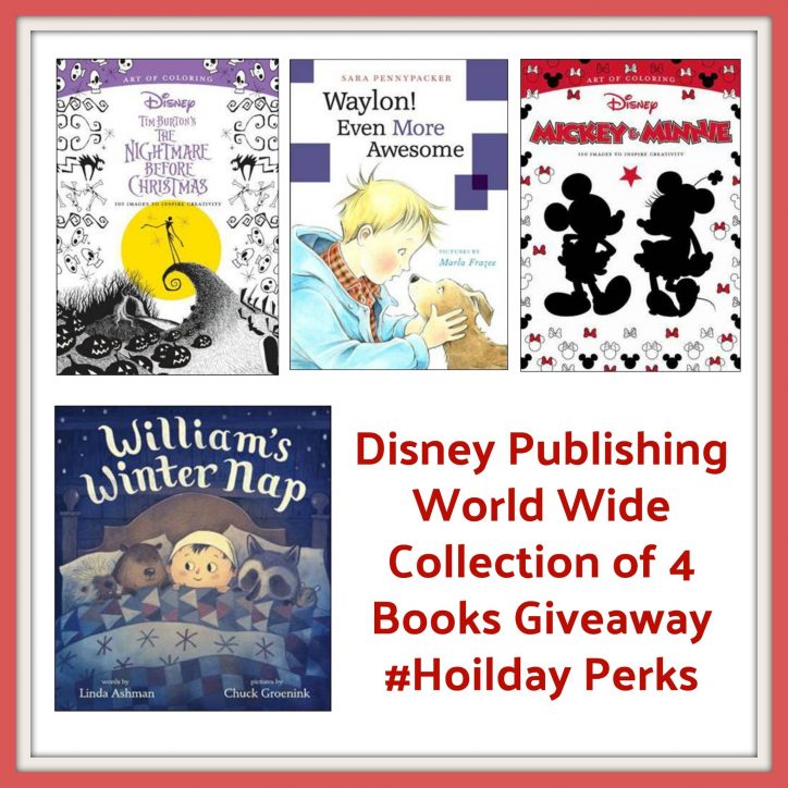 Disney Publishing - Collection of 4 Books Giveaway