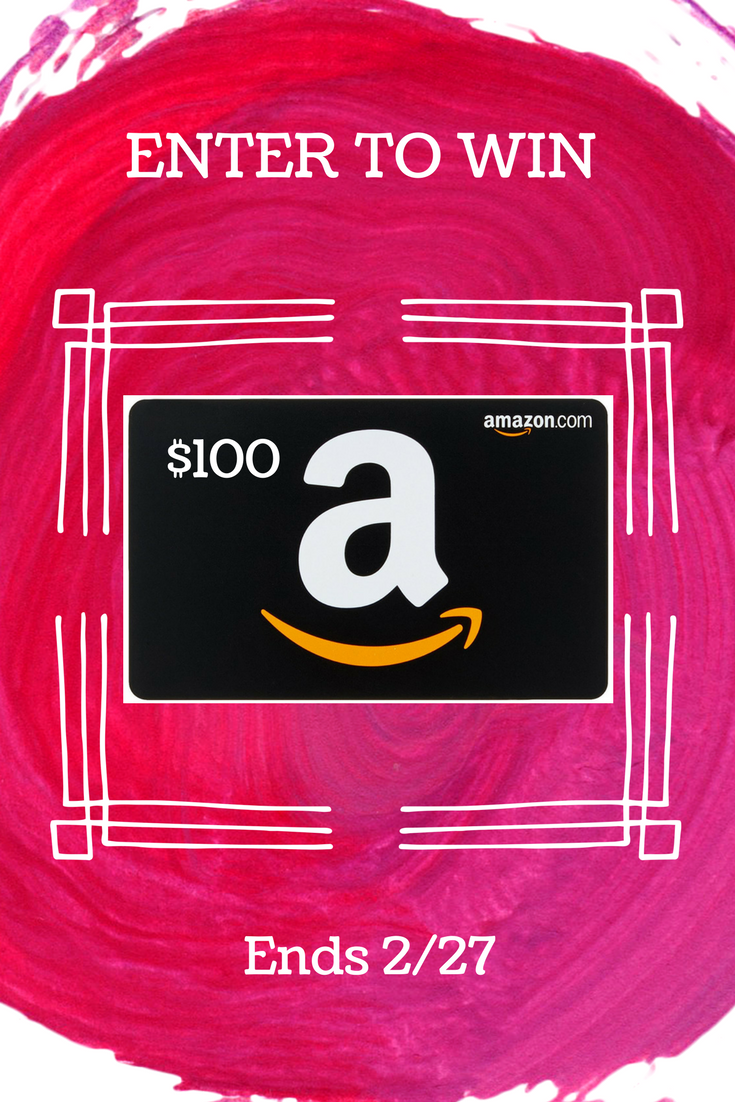 $100 Amazon.com Gift Card Giveaway