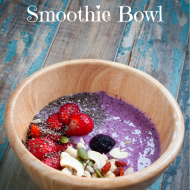 Blueberry Flax Smoothie Bowl Recipe
