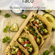 Mushroom Sofritas Taco