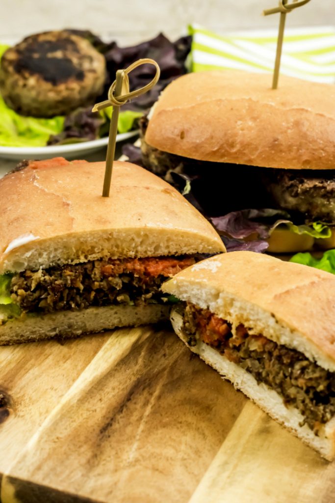 Healthy Mushroom Sliders