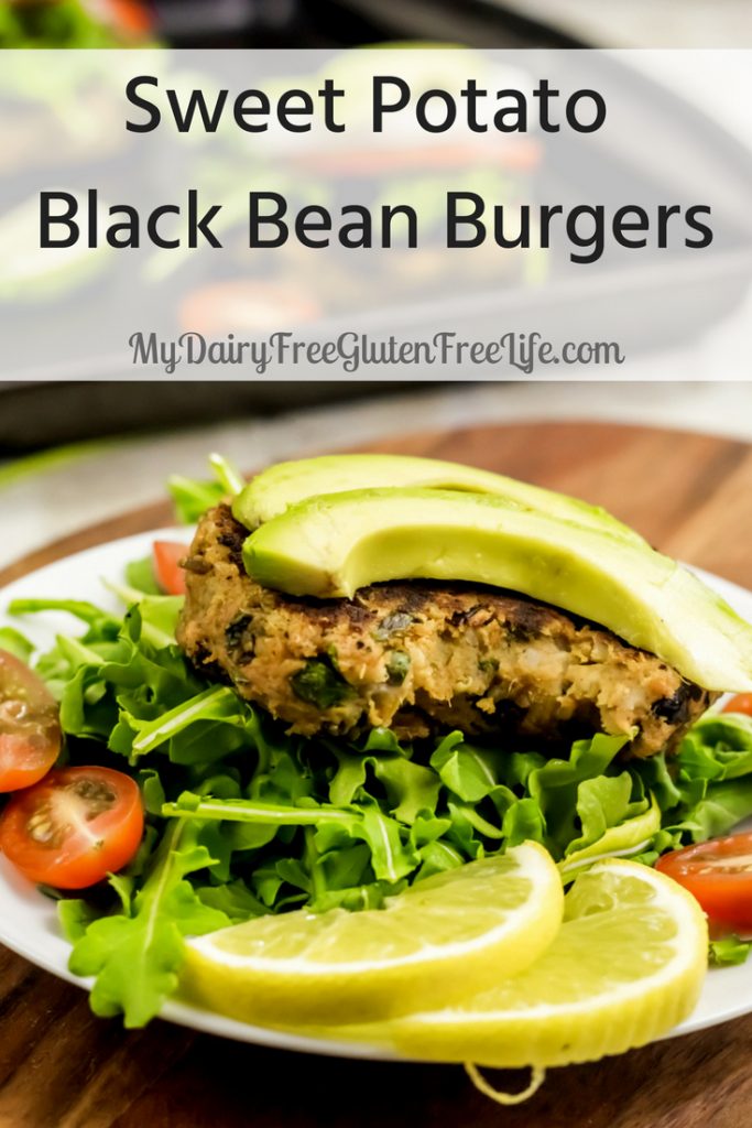 Sweet Potato Black Bean Burgers