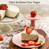 No-Bake Coconut Cheesecake – Dairy & Gluten Free, Vegan
