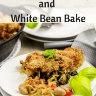 Spaghetti Squash and White Bean Bake