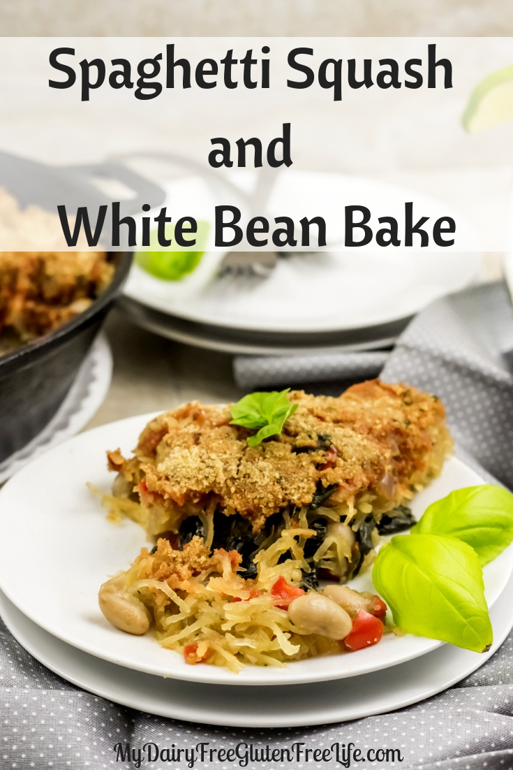 Spaghetti Squash and White Bean Bake