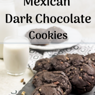 Flourless Mexican Dark Chocolate Cookies