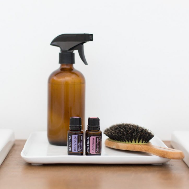 DIY Essential Oil Herbal Hair Spray