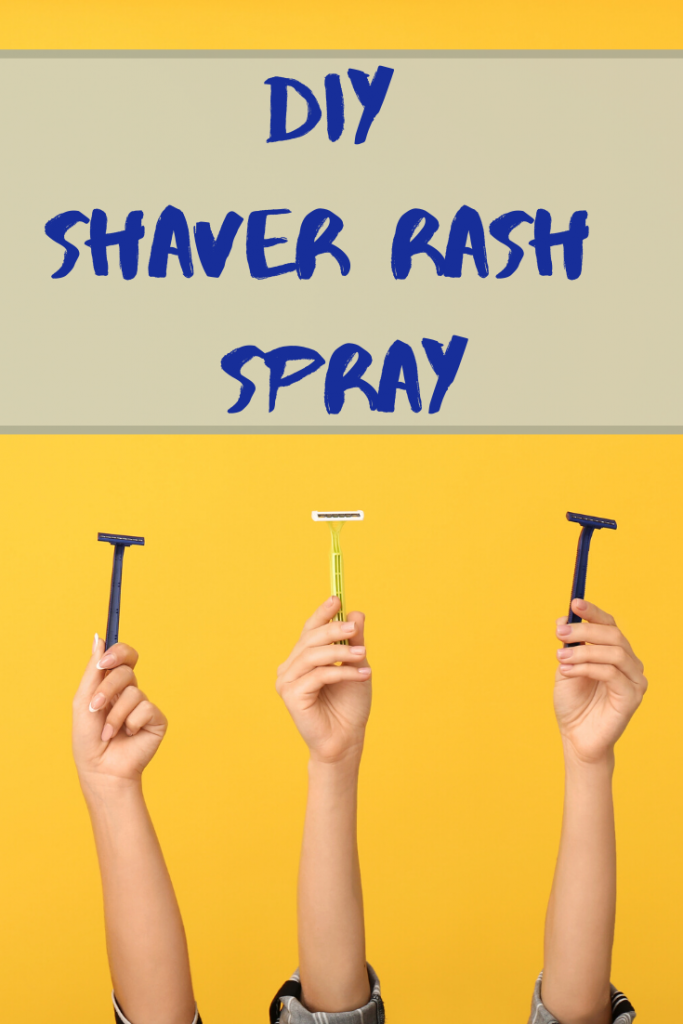 DIY Shaver Rash Relief Spray