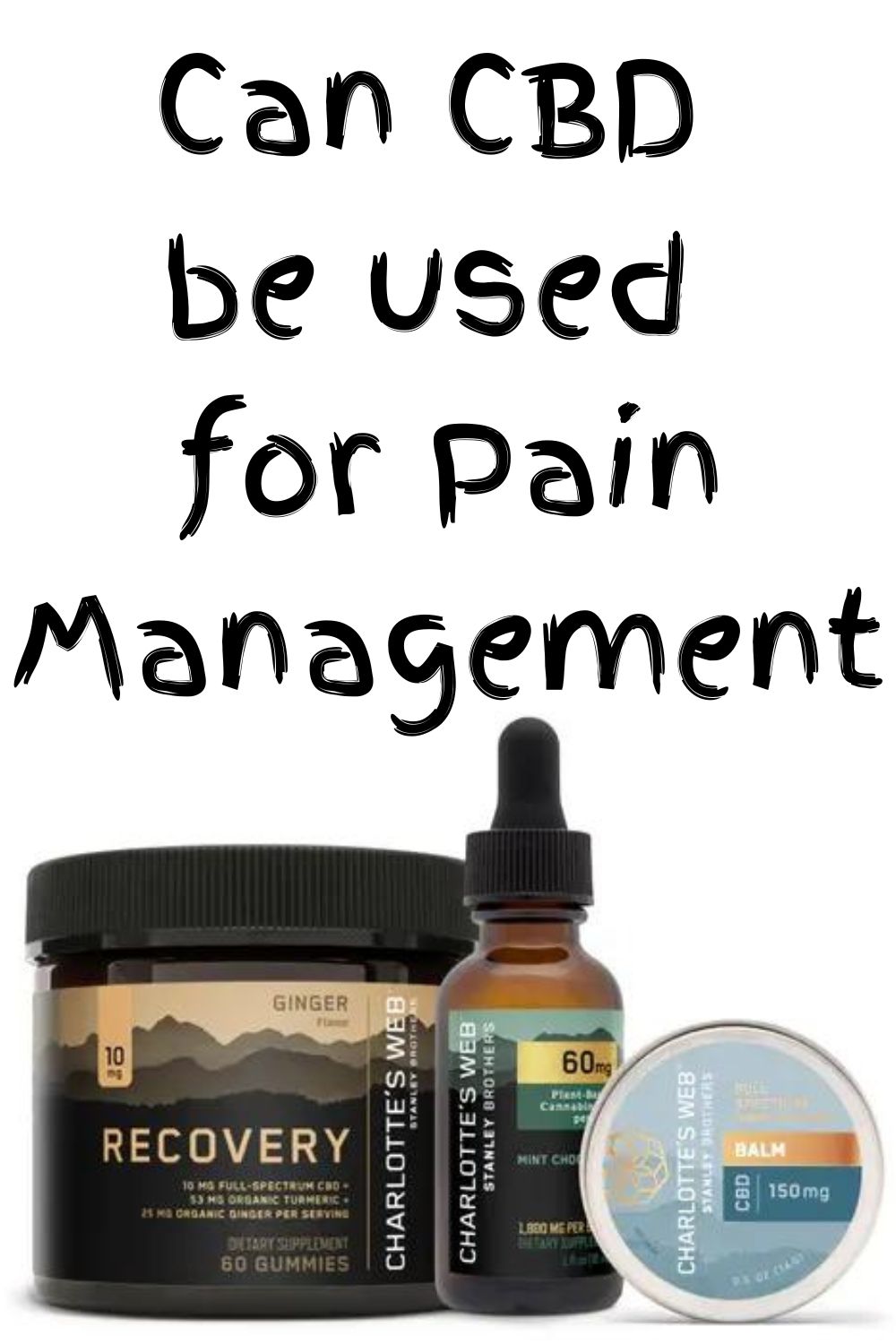 Can CBD be used for Pain Management?