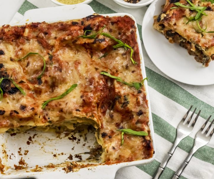 Homemade Lasagna Vegan & GlutenFree