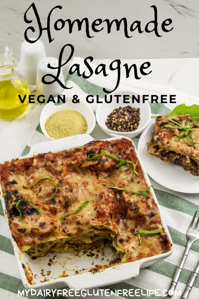 Homemade Lasagna Vegan & GlutenFree