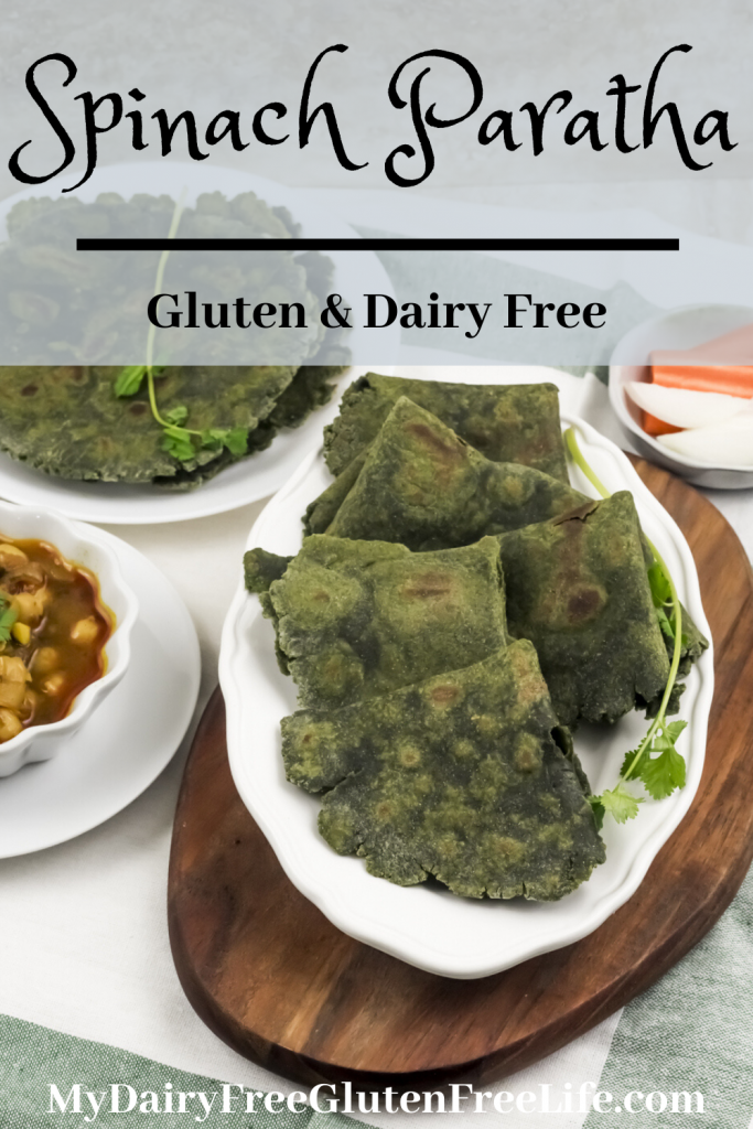 Spinach Paratha Gluten & Dairy Free